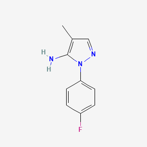 1-(4-Fluorophenyl)-4-methyl-1H-pyrazol-5-amine