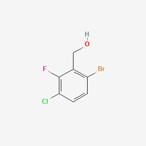 molecular formula C7H5BrClFO B3028003 (6-Bromo-3-chloro-2-fluorophenyl)methanol CAS No. 1449008-28-9