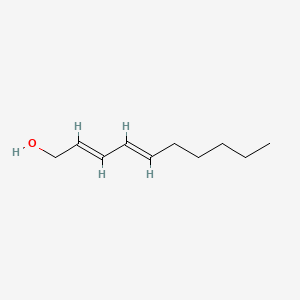 molecular formula C10H18O B3028006 (2E,4E)-2,4-Decadien-1-ol CAS No. 14507-02-9