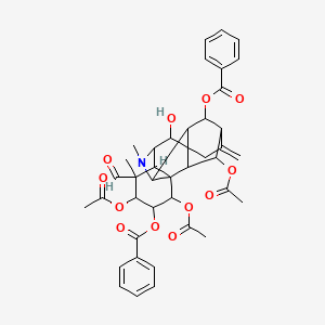 molecular formula C41H43NO12 B3028012 德尔格兰丁 CAS No. 145237-05-4