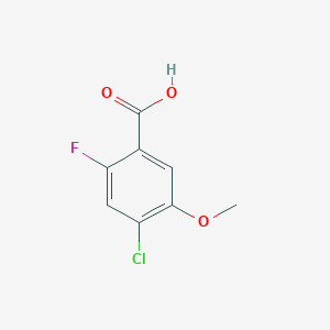 4-Chloro-2-fluoro-5-methoxybenzoic acid