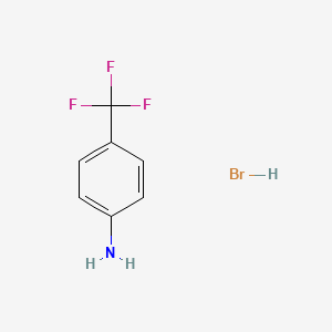 molecular formula C7H7BrF3N B3028035 4-(三氟甲基)苯胺氢溴酸盐 CAS No. 148819-81-2
