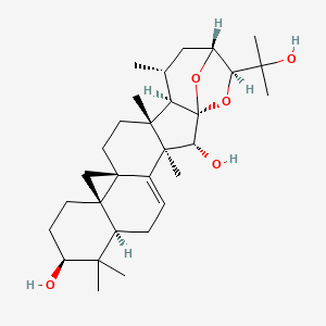molecular formula C30H46O5 B3028043 7,8-Didehydrocimigenol CAS No. 150972-72-8