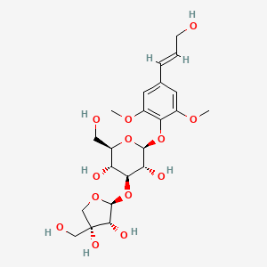 molecular formula C22H32O13 B3028071 Cordifolioside A CAS No. 155179-20-7