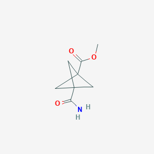 Methyl 3-carbamoylbicyclo[1.1.1]pentane-1-carboxylate