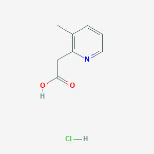2-(3-Methylpyridin-2-yl)acetic acid hydrochloride