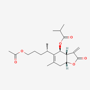 1-O-Acetyl-6-O-isobutyrylbritannilactone