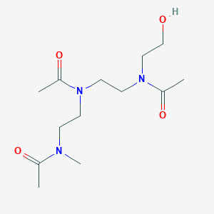 molecular formula C13H25N3O4 B3028117 ULTROXA(regR) Poly(2-methyl-2-oxazoline) (n=approx. 100) CAS No. 161358-46-9