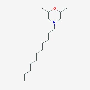 molecular formula C17H35NO B3028132 2,6-Dimethyl-4-undecylmorpholine CAS No. 162787-63-5