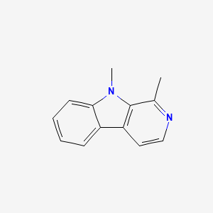 molecular formula C13H12N2 B3028172 N9-甲基哈曼 CAS No. 16498-64-9
