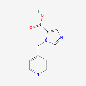 molecular formula C10H9N3O2 B3028210 1-(Pyridin-4-ylmethyl)-1H-imidazole-5-carboxylic acid CAS No. 1707575-92-5