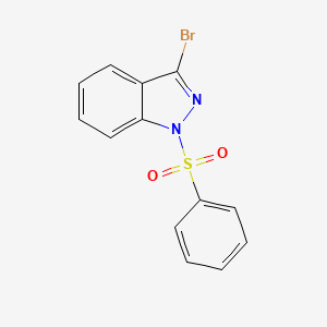1-(Benzenesulfonyl)-3-bromo-1H-indazole
