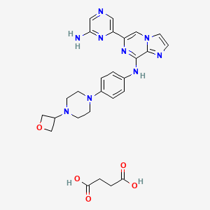 Lanraplenib (monosuccinate)