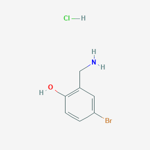 2-(Aminomethyl)-4-bromophenol hydrochloride