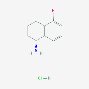 B3028290 (R)-5-Fluoro-1,2,3,4-tetrahydronaphthalen-1-amine hydrochloride CAS No. 1810074-60-2