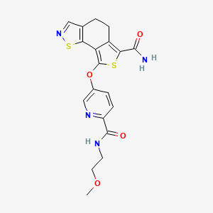 molecular formula C19H18N4O4S2 B3028298 Cdk8/19-IN-1 CAS No. 1818427-07-4