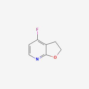 4-Fluoro-2H,3H-furo[2,3-b]pyridine