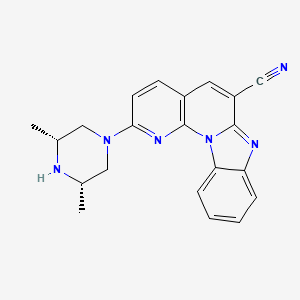 molecular formula C21H20N6 B3028304 Pol1-IN-1 CAS No. 1822358-25-7