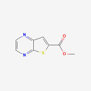 molecular formula C8H6N2O2S B3028307 Methyl thieno[2,3-b]pyrazine-6-carboxylate CAS No. 1824388-08-0