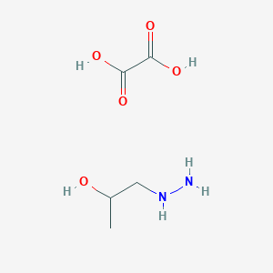 molecular formula C5H12N2O5 B3028313 1-Hydrazinopropan-2-ol oxalate CAS No. 18501-21-8