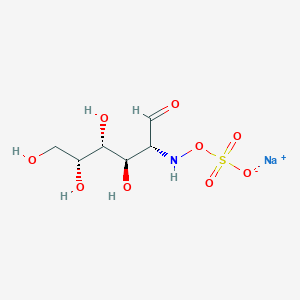 Sodium ((2R,3R,4R,5R)-3,4,5,6-tetrahydroxy-1-oxohexan-2-yl)amino sulfate