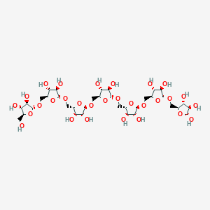 molecular formula C35H58O29 B3028344 阿拉伯庚糖 CAS No. 190852-27-8