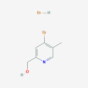 4-Bromo-2-(hydroxymethyl)-5-methylpyridine Hydrobromide