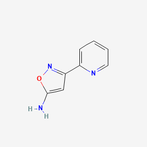 5-Isoxazolamine, 3-(2-pyridinyl)-