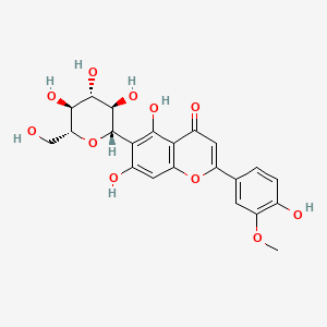 molecular formula C22H22O11 B3028397 Isoscoparin CAS No. 20013-23-4