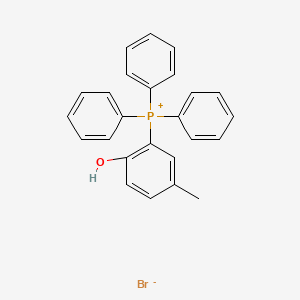 molecular formula C25H22BrOP B3028400 (2-Hydroxy-5-methylphenyl)triphenylphosphonium bromide CAS No. 2005487-65-8