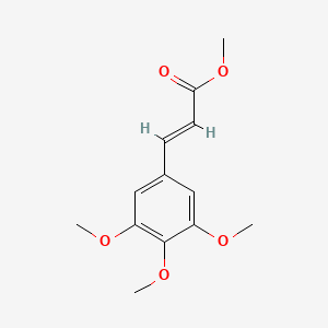 molecular formula C13H16O5 B3028416 Methyl 3,4,5-trimethoxycinnamate CAS No. 20329-96-8