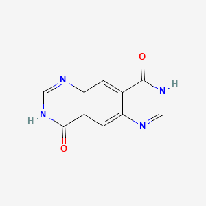 molecular formula C10H6N4O2 B3028418 pyrimido[4,5-g]quinazoline-4,9(3H,8H)-dione CAS No. 203451-82-5