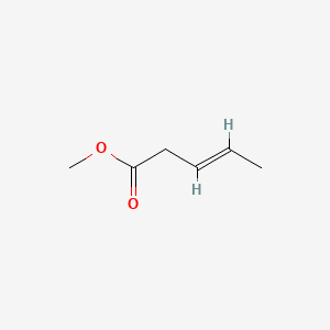 molecular formula C6H10O2 B3028427 反式-3-戊烯酸甲酯 CAS No. 20515-19-9