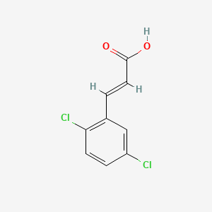 molecular formula C9H6Cl2O2 B3028433 3-(2,5-Dichlorophenyl)acrylic acid CAS No. 20595-47-5