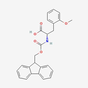molecular formula C25H23NO5 B3028434 Fmoc-2-Methoxy-L-Phenylalanine CAS No. 206060-41-5