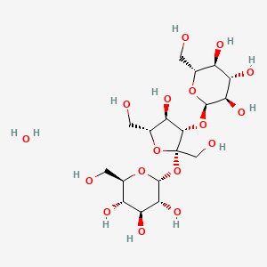 molecular formula C18H34O17 B3028450 棉子三糖一水合物 CAS No. 207511-10-2