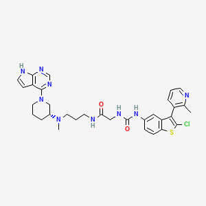 molecular formula C32H36ClN9O2S B3028458 Dot1L-IN-1 CAS No. 2088518-50-5