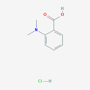 molecular formula C9H12ClNO2 B3028461 2-(二甲氨基)苯甲酸盐酸盐 CAS No. 209533-97-1