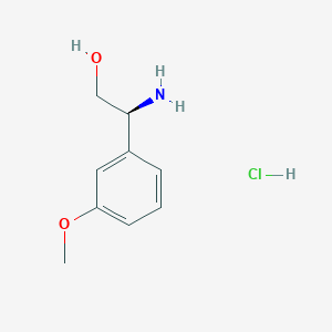 (S)-2-Amino-2-(3-methoxyphenyl)ethanol hydrochloride