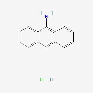 molecular formula C14H12ClN B3028469 Anthracen-9-amine hydrochloride CAS No. 209743-32-8