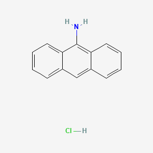 molecular formula C14H12ClN B3028469 蒽-9-胺盐酸盐 CAS No. 209743-32-8