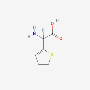 molecular formula C6H7NO2S B3028484 氨基-噻吩-2-基乙酸 CAS No. 21124-40-3