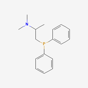 molecular formula C17H22NP B3028488 N,N-Dimethyl-1-(diphenylphosphino)-2-propanamine CAS No. 211638-02-7