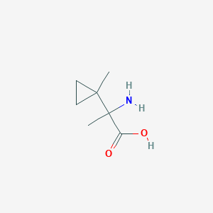2-Amino-2-(1-methylcyclopropyl)propanoic acid