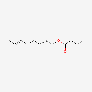 molecular formula C14H24O2 B3028523 3,7-Dimethyl-2,6-octadienyl Butyrate CAS No. 2173-82-2