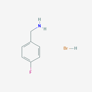 molecular formula C7H9BrFN B3028578 (4-Fluorophenyl)methanamine hydrobromide CAS No. 2270172-94-4