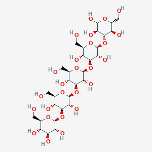molecular formula C30H52O26 B3028596 Laminaripentaose CAS No. 23743-55-7