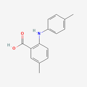 molecular formula C15H15NO2 B3028612 2-(对甲苯胺基)-5-甲基苯甲酸 CAS No. 24173-43-1