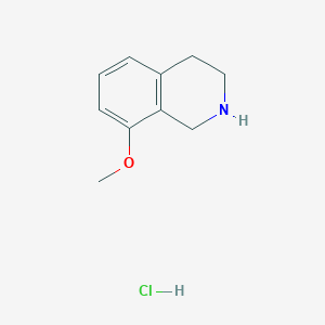 B3028623 8-Methoxy-1,2,3,4-tetrahydroisoquinoline hydrochloride CAS No. 24693-40-1