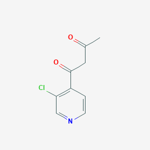 1-(3-Chloropyridin-4-yl)butane-1,3-dione